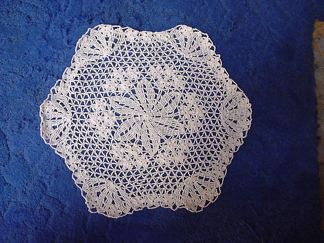 Immergrün in Delta Crochet