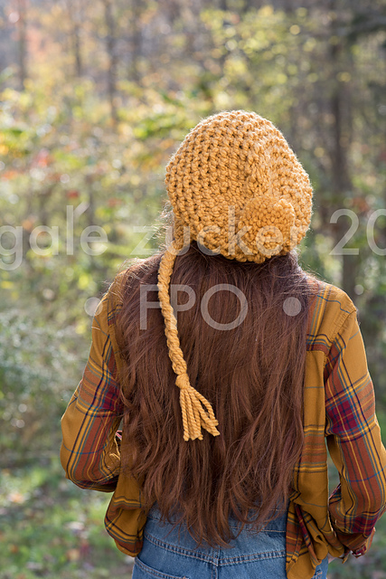 Honeycomb Split Brim Beanie