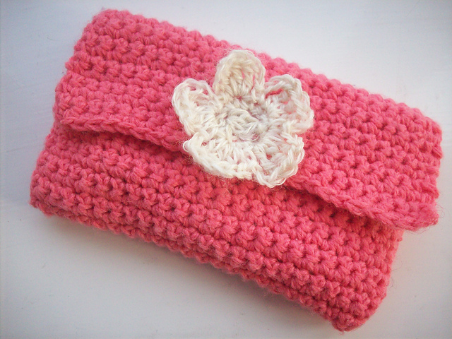 Crochet Flower Bag