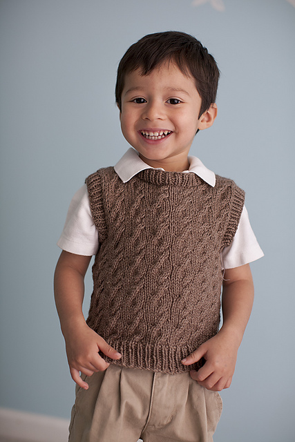 Elliot Cabled Vest