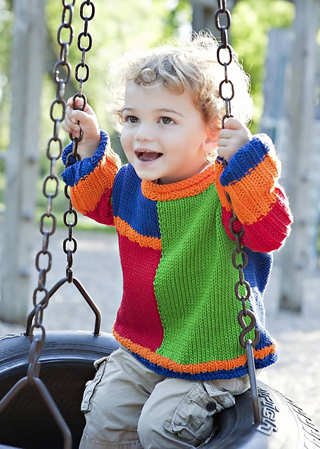 Color Block Pullover