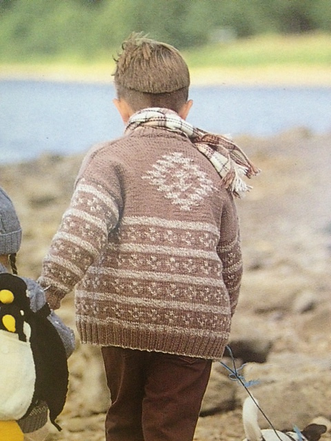 Design 12 - Navajo Stripe Cardigan