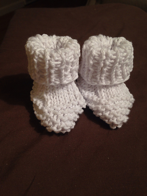 Cotton Baby Boot Socks