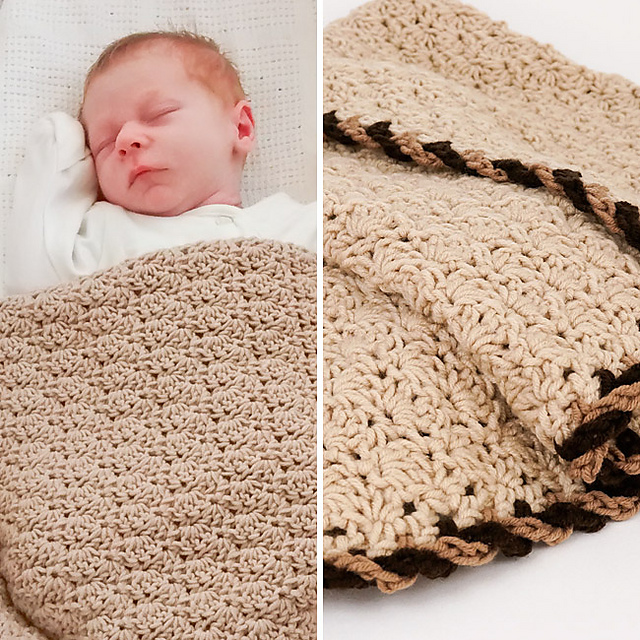 Twist-Trim Baby Blanket