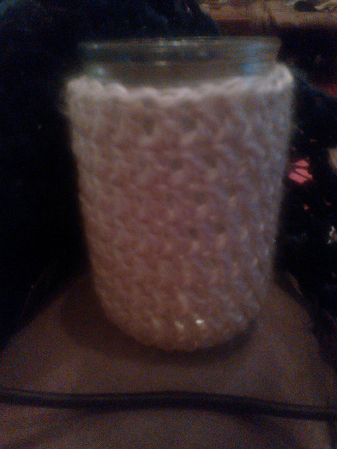 Old Timey Jar Cover