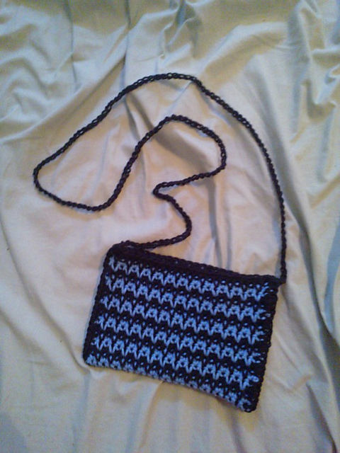 Blue Star Clutch Pattern