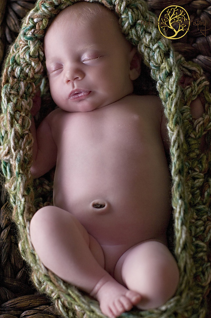 Newborn Baby Cocoon Photo Prop