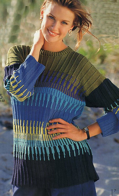# 05 Pulli in Blau-Grün-Tönen