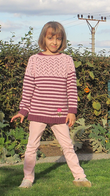Marinière Fille N091-T12-636