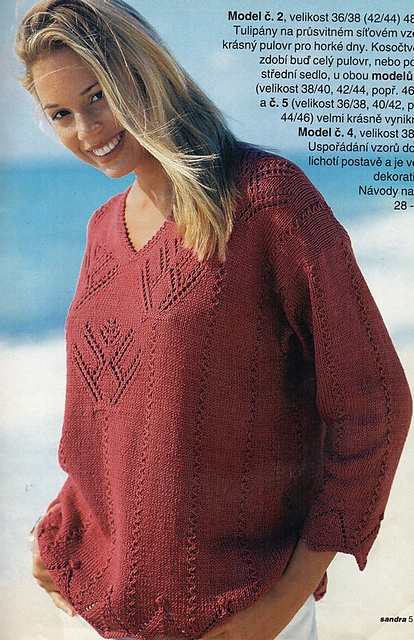 # 04 Pulli mit Zackensaum