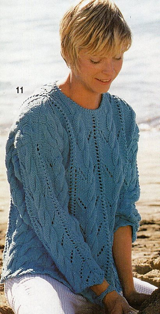 # 11 Sweater in turquiose