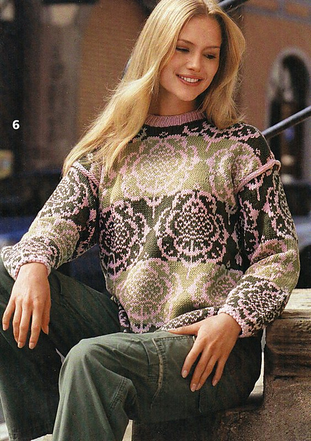 # 06 Pulli mit Jacquardmuster
