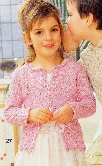 # 27 Kinder-Jacke in Rosa