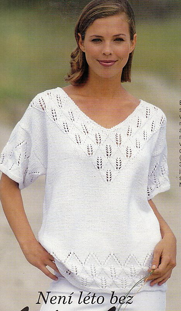 # 01 Pulli mit V-Passe
