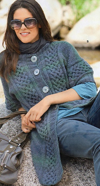 # 05 Cardigan long manches kimono