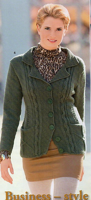 # 04 Jacke mit Reverskragen