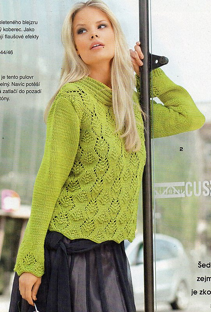 # 02 Musterpulli in Kiwi