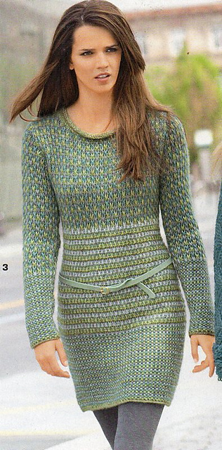 # 03 Longpulli in verschiedenen Hebemaschenmustern