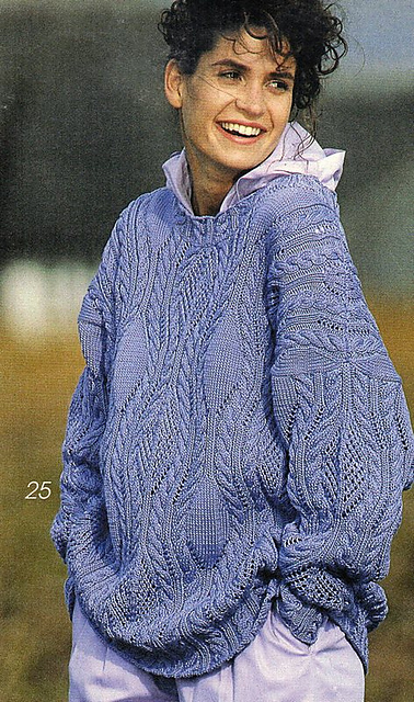 Modell 25 – Ajourmuster-Pulli