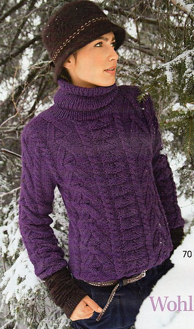 # 70 Pattern Mix Pullover