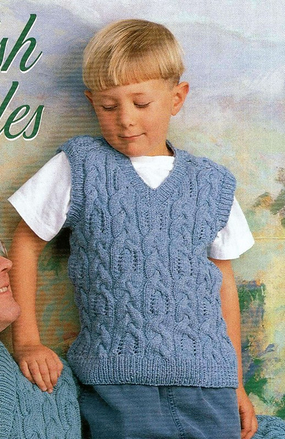 Scottish Cable Vest