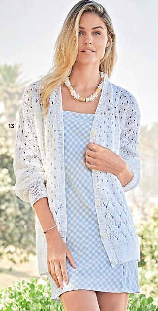 # 13 Weiße Jacke