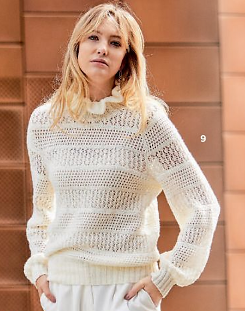 # 09 Pulli mit Rüschenkragen