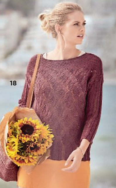 # 18 Ajourmuster-Pulli