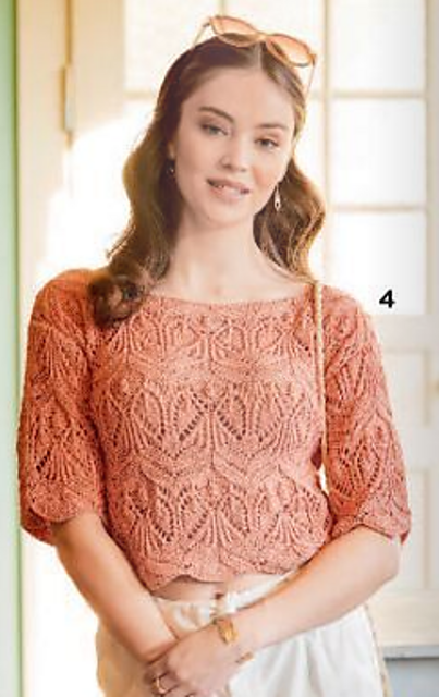 # 04 Kurzer Lochmuster-Pulli