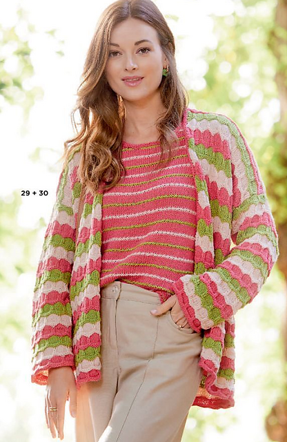 Ravelry: # 29 Ringeltop pattern by Elisabeth Plauert