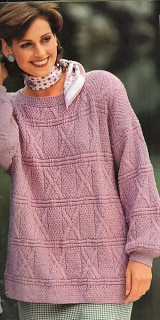 # 03 Pulli im Strukturmuster