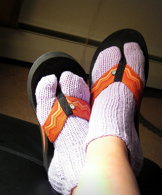 Flipflop (or Ninja!) Socks