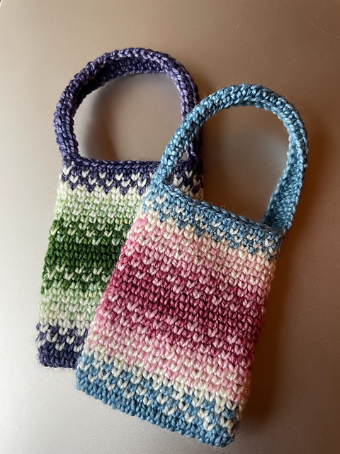 Waistcoat Stitch Mini Bag