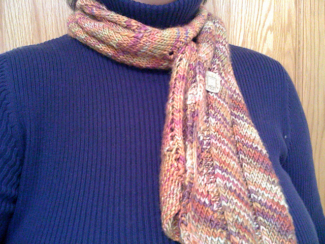#10 Diagonal Keyhole Scarf