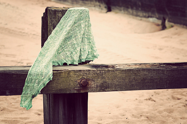 Perfect Prose shawl