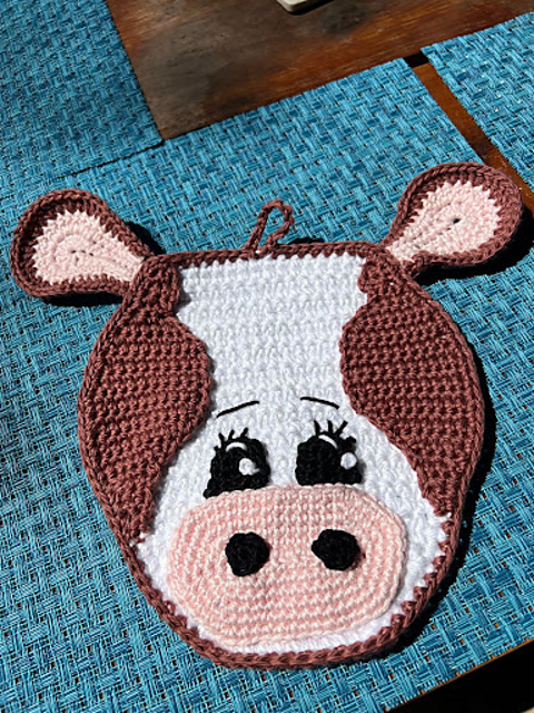 Daisy Holstein Potholder
