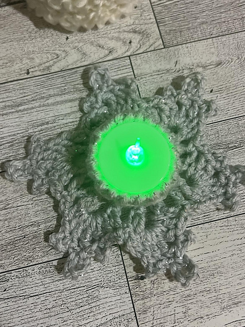 Tea Light Snowflake
