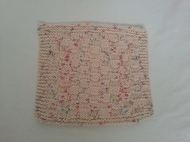 #31 Basketweave Dish Cloth