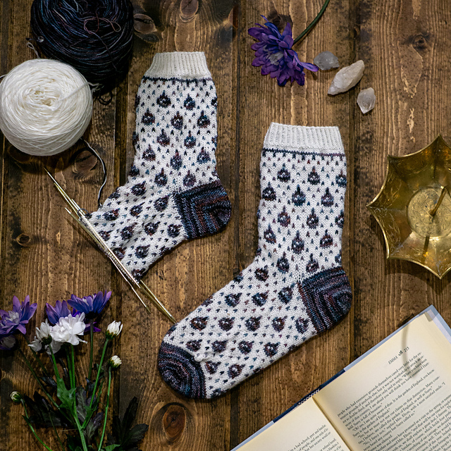 April Showers Socks