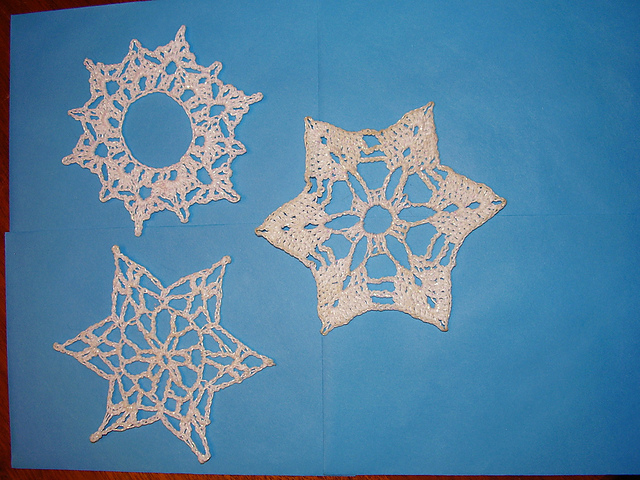 6 Point Star Snowflake