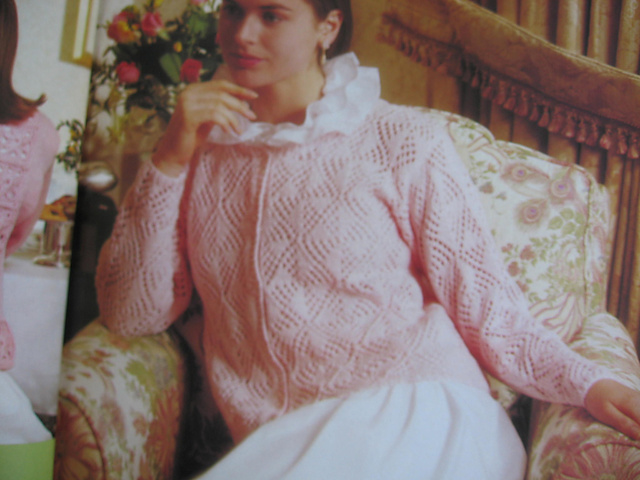 Pinwheel Lace Cardigan