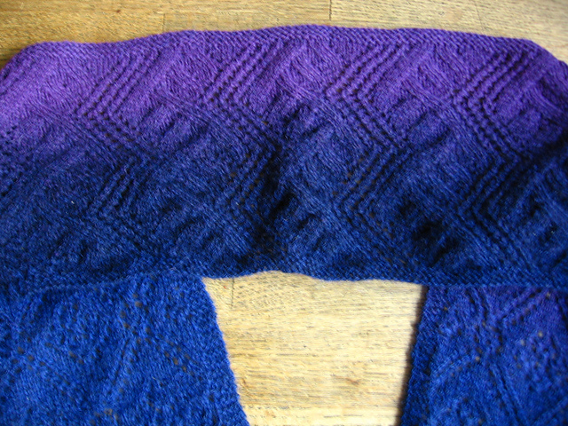 Zigzag and Diamonds Scarf