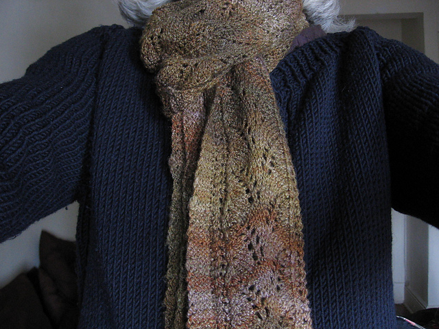 Robyn's Fern Lace Scarf
