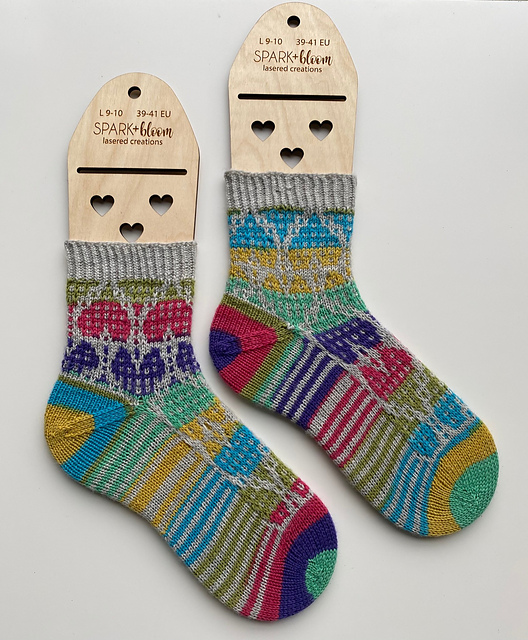 Confetti Hearts Socks