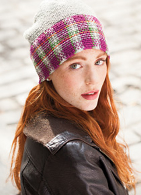 #26 Cloche with Plaid Band