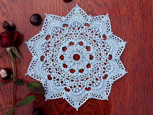 Doily #21 Ice Star