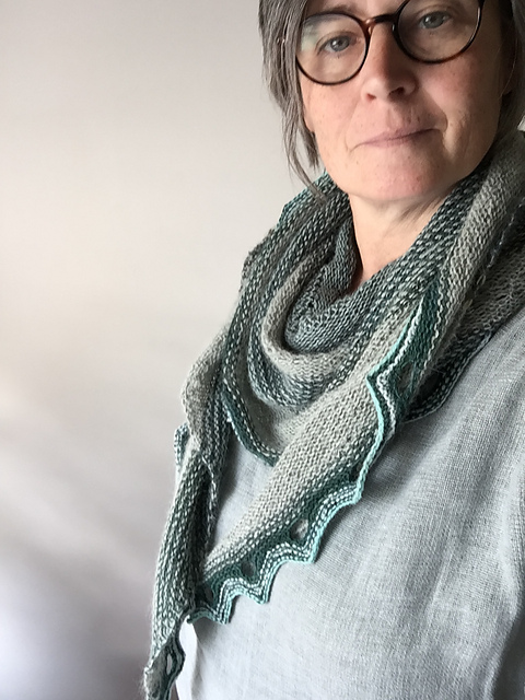 Confined shawl recipe