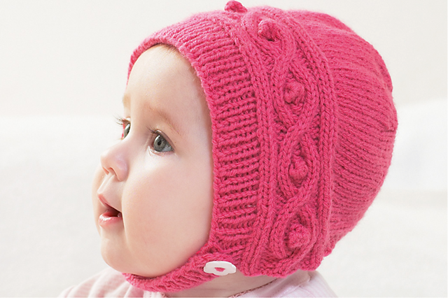 Ravelry: Cable Bonnet pattern by Hobbycraft