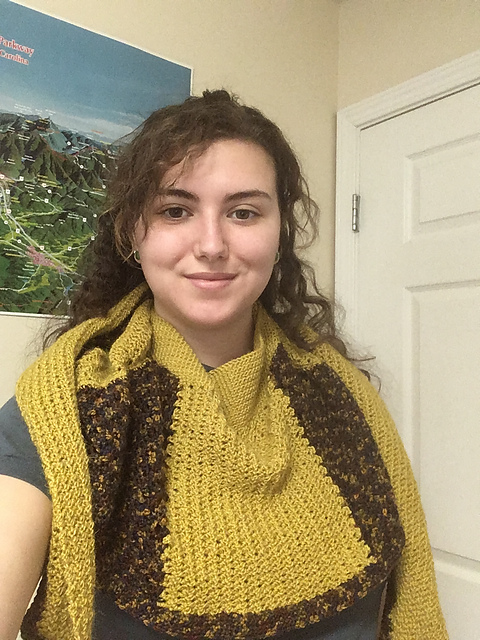 Angles on Angles Shawl