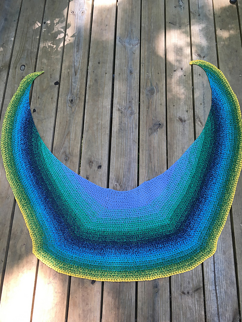 Sunrise Shawl